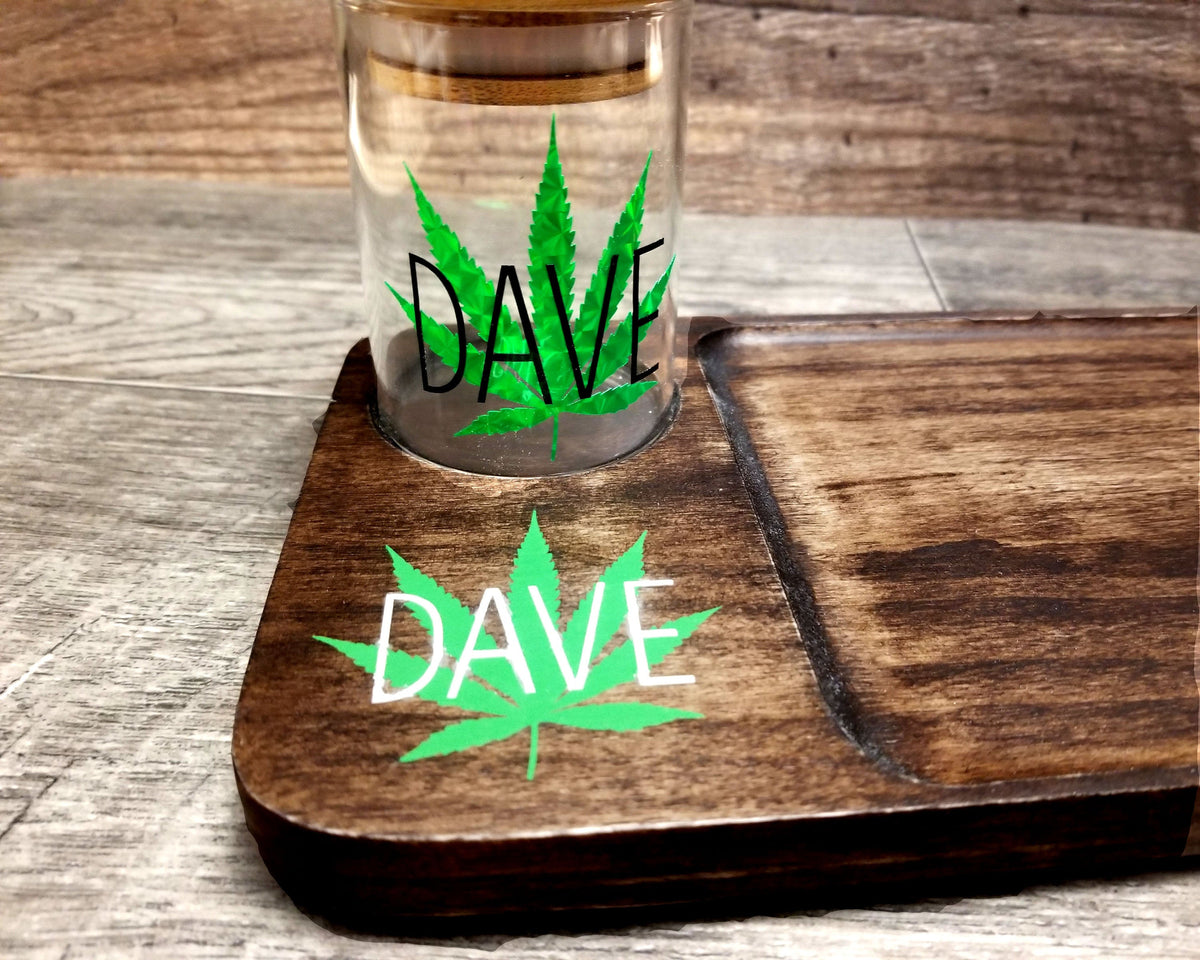 I have these available now - Customized rolling tray sets