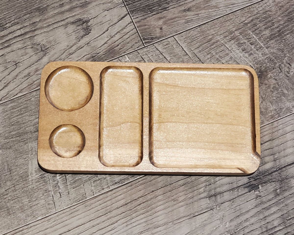 Custom Cannabis Rolling Tray for Women and Men Wood Plastic