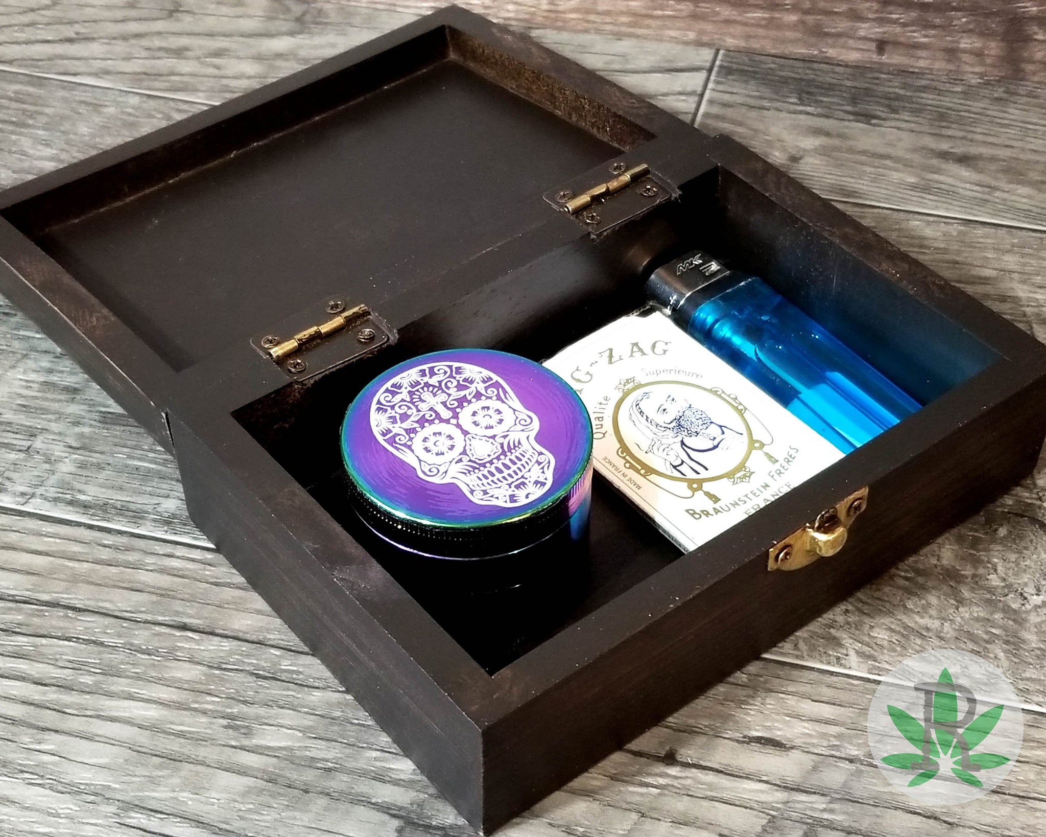2 Piece Mushroom Herb Grinder - Cannabis Gifts - Custom Swag