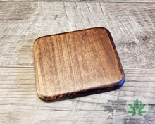 Load image into Gallery viewer, Wood Rolling Tray, Marijuana Tray, Cannabis Accessories, Joint Tray, Tobacco Tray, Smoker Gift, 420 Gift, Stoner Gift, Weed Gift