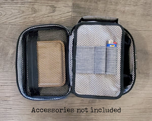 Personalized Smell Proof Padded Locking Travel Case, Secure Cannabis Travel Kit,  Custom Medical Marijuana Case, Stash Box, Smoker Gift