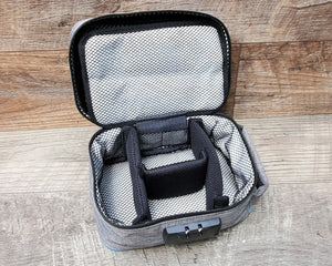 Personalized Smell Proof Padded Locking Travel Case, Secure Cannabis Travel Kit,  Custom Medical Marijuana Case, Stash Box, Smoker Gift