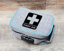 Load image into Gallery viewer, Smell Proof Padded Locking First Aid Kit Travel Case, Medical Marijuana Travel Bag, Cannabis Kit, Weed Smoker Accessories, Stoner Gift