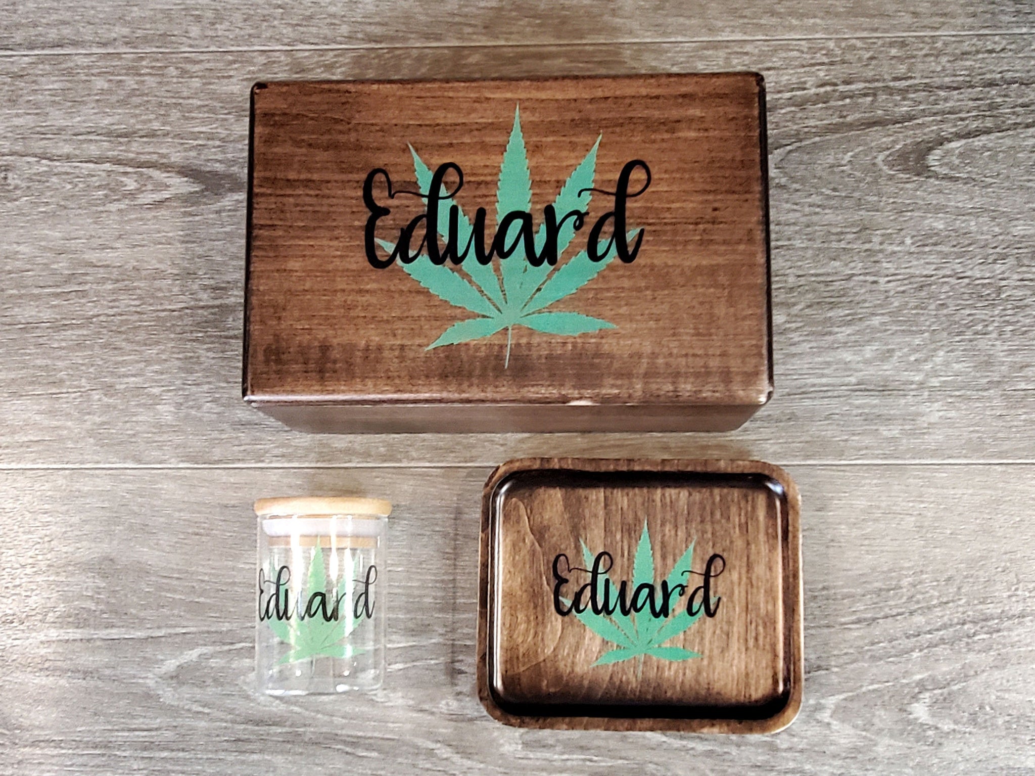 Personalizable Gifts Weed Tray Customized Wooden Weed Rolling Tray Marijuana  Laser Cut Personalized Wood Christmas Gifts Laser Engraved 